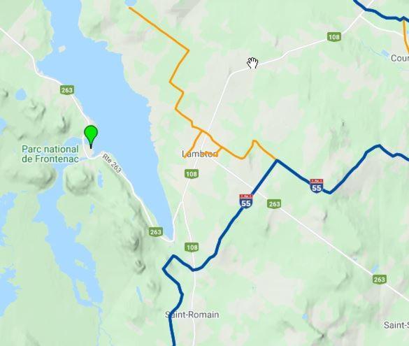 La Grange Sur Le Lac App A Et B Saint Romain Exteriör bild